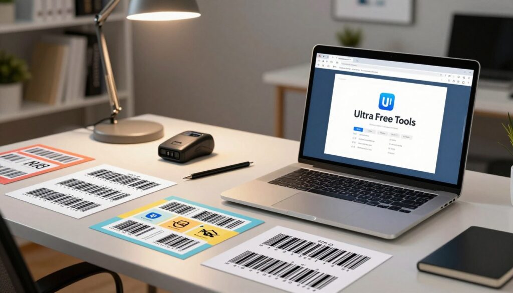High Resolution Barcode Generator Web Tool