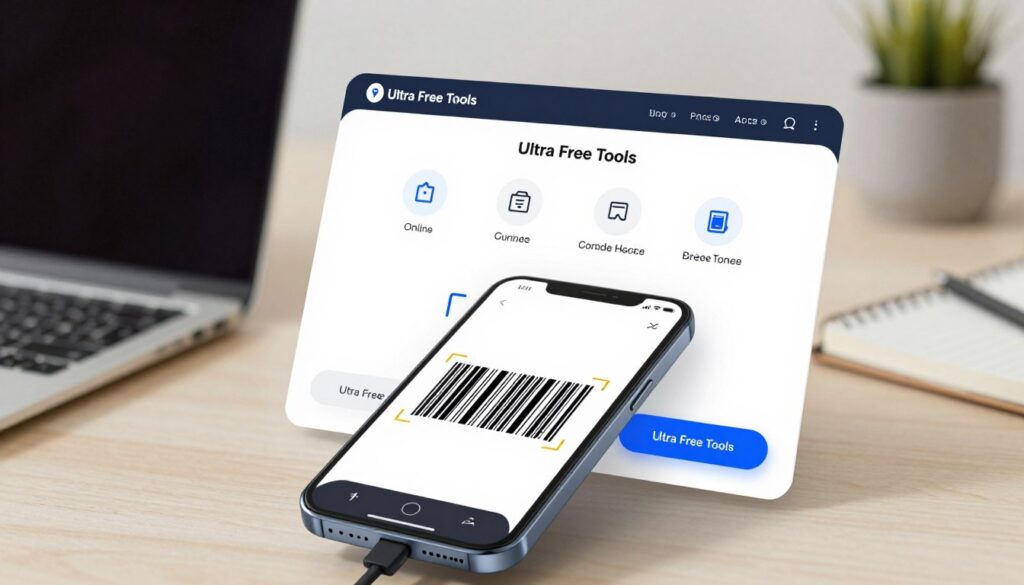 Barcode Reader with Image Upload Option