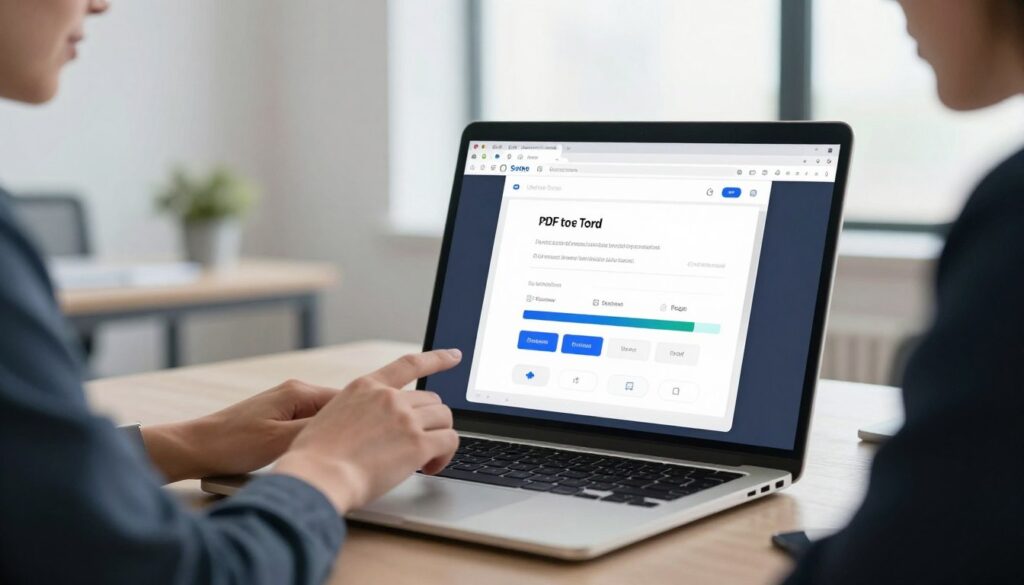 Secure PDF to Word Conversion Tool Online