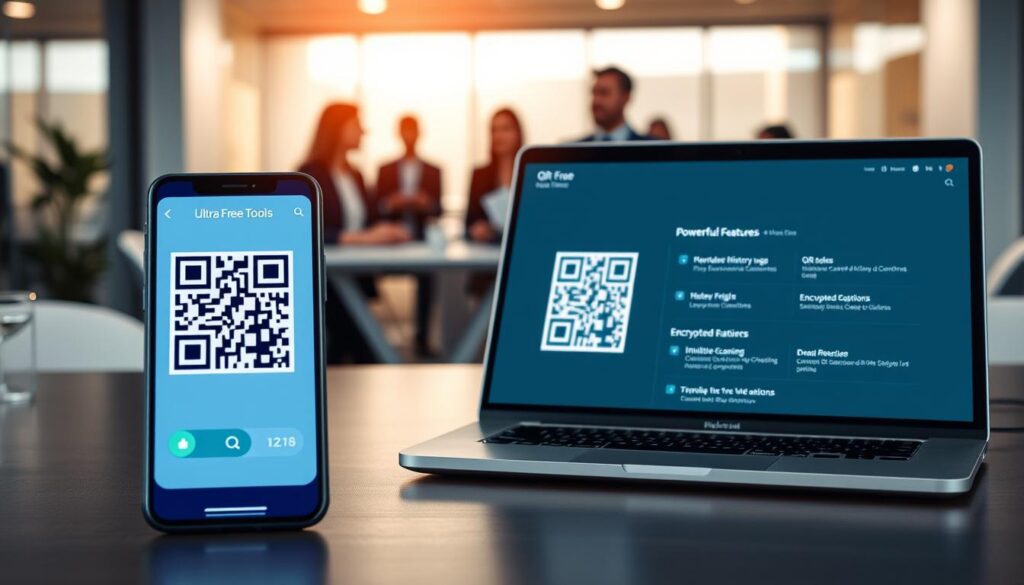 Secure QR Code Reader Tool for Website Links