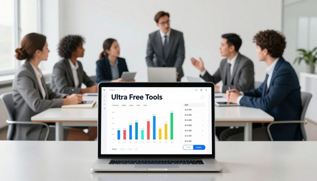Word Counter Tool Showing Reading Time and Keyword Density