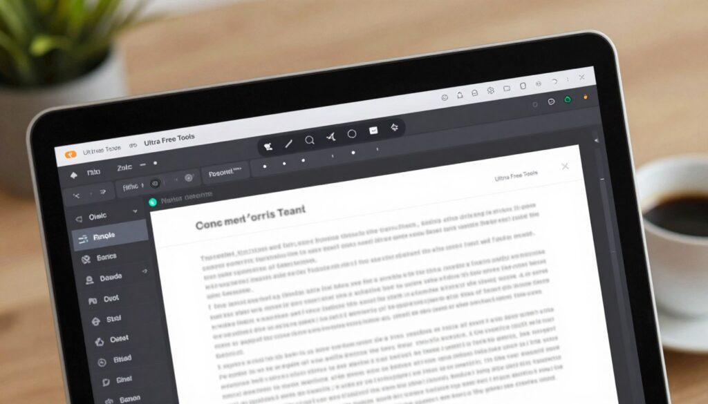 Fast Online Text Editor Tool for Students and Writers