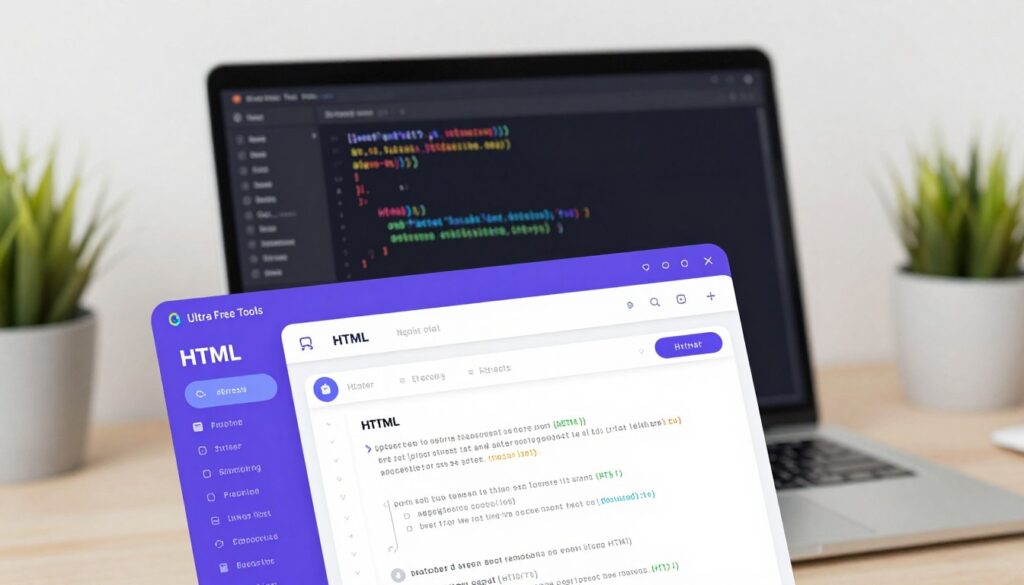 Advanced HTML Code Generator with Live Preview
