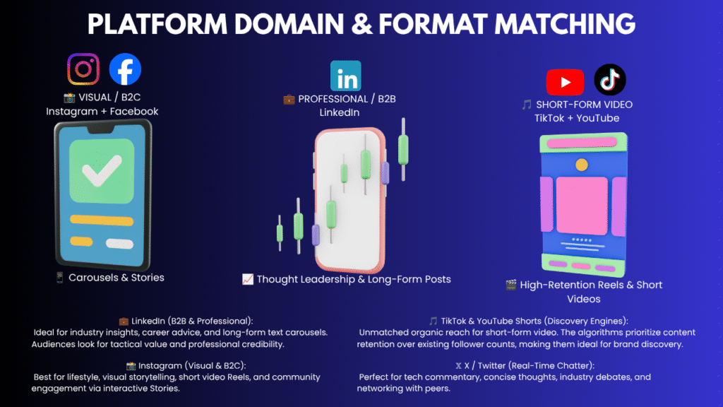 PLATFORM DOMAIN & FORMAT MATCHING