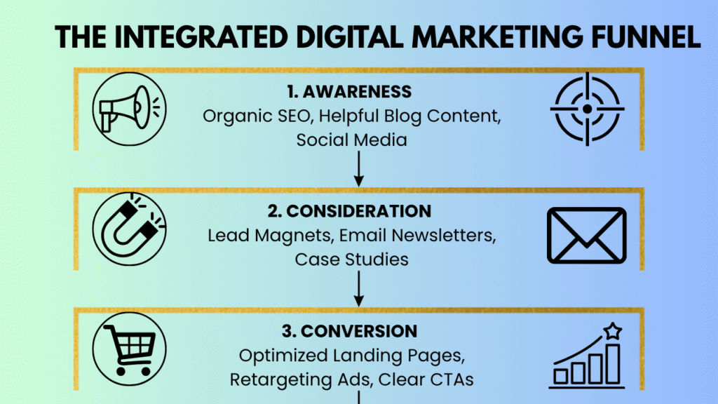THE INTEGRATED DIGITAL MARKETING FUNNEL