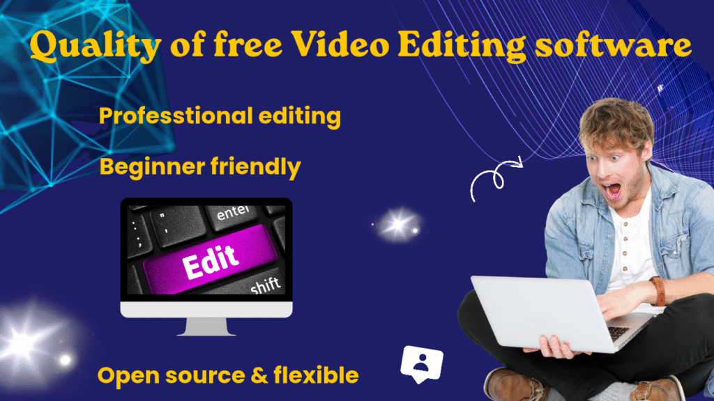 Quality of video editing software