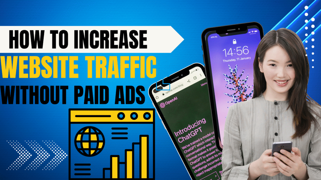 How to Increase Website Traffic Without Paid Ads