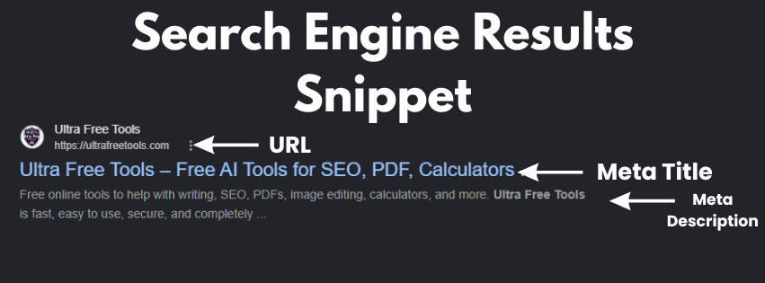 Search Engine Results Snippet